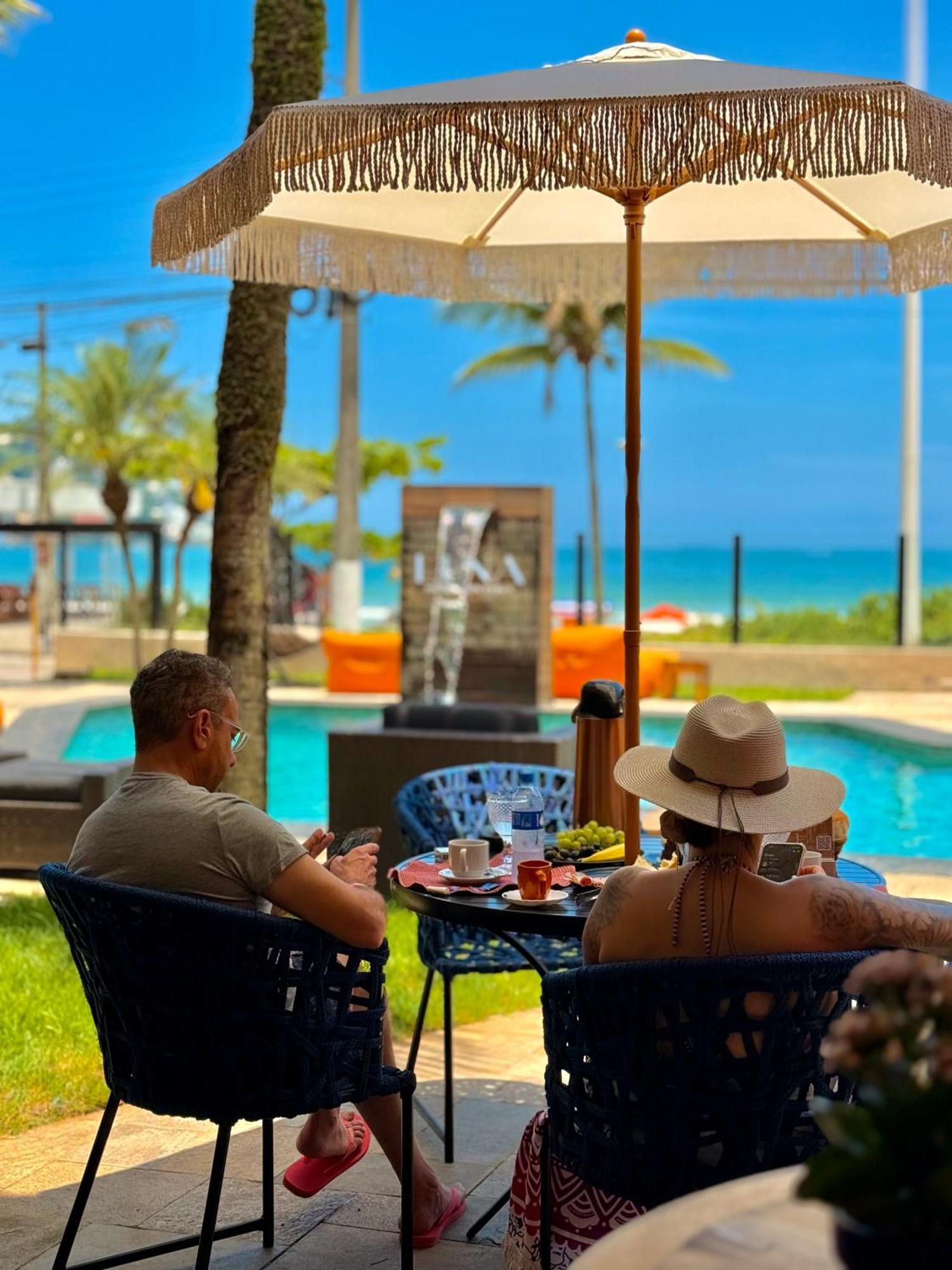 Luna Hotel Boutique - Frente A Praia Гуаружа Экстерьер фото